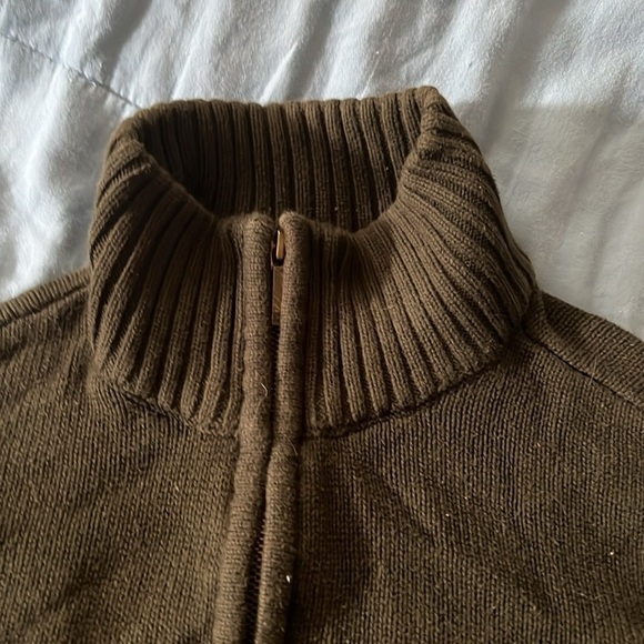 Chaps green women’s large zip up - Picture 4 of 6